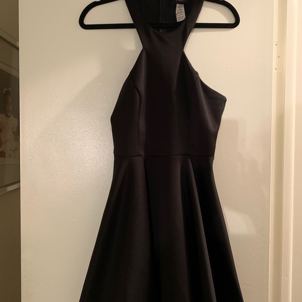 Woman’s Black Dress